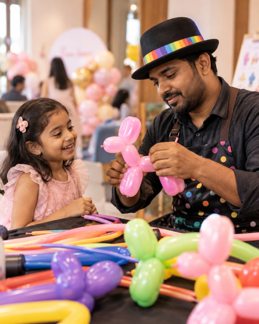 Hire / Book Professional Balloon Modelling Artist In Bangalore