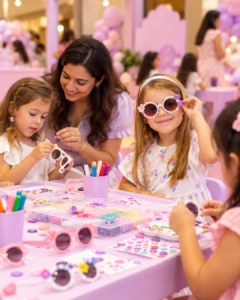 Book Activity Station For Kids Birthday In Bangalore- Style Your Glam Glasses