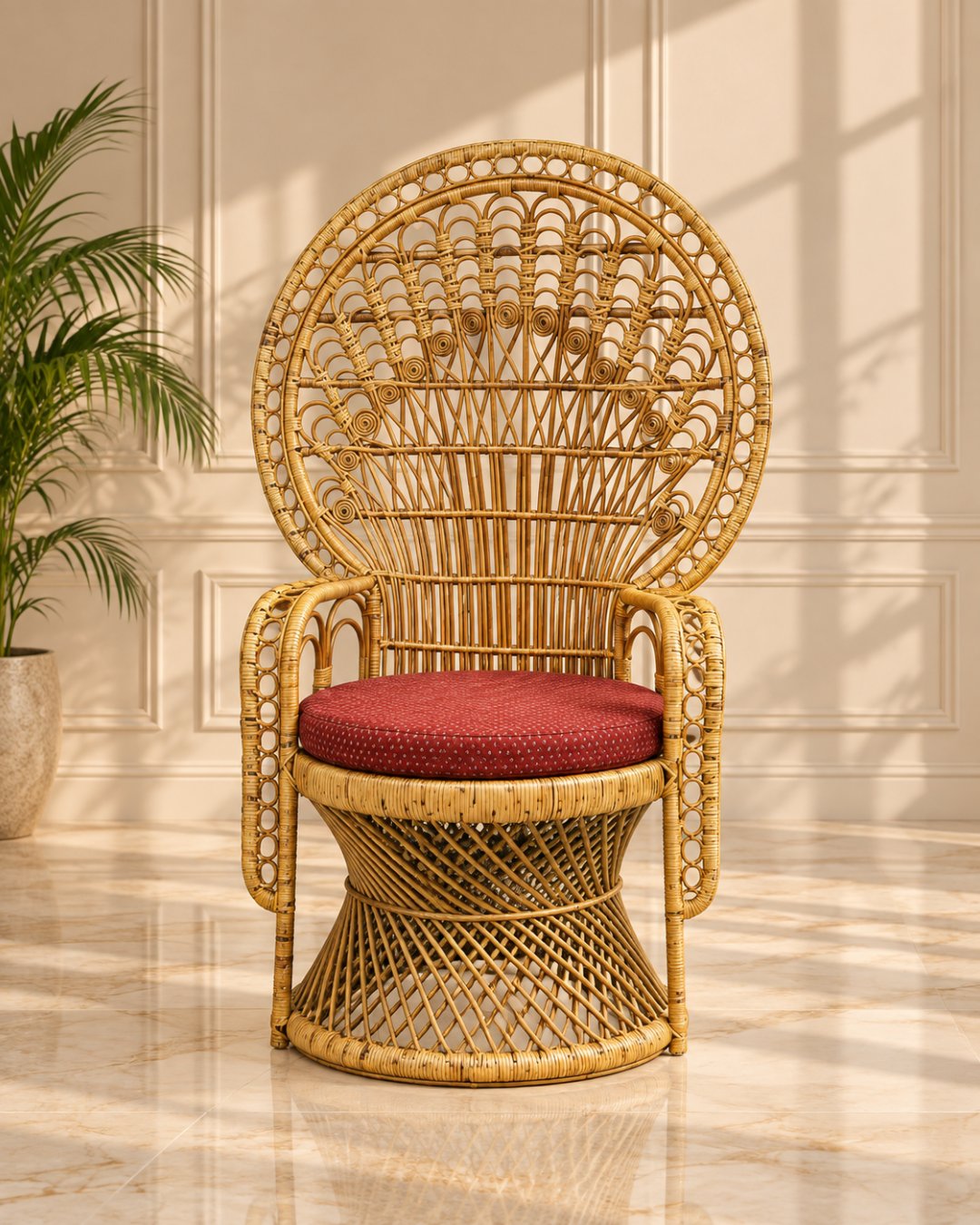 Rent Peacock Chair In Bangalore For Baby Shower and Bride To Be