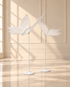 Rent LED Butterfly Wings With Floor Stand For Birthdays And Baby Shower