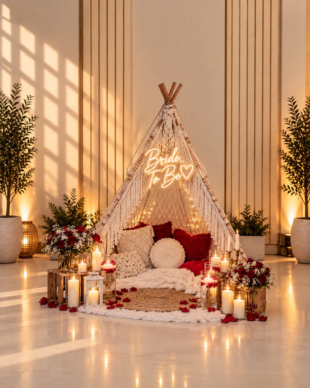 Bride To Be Teepee Bachelorette Decoration
